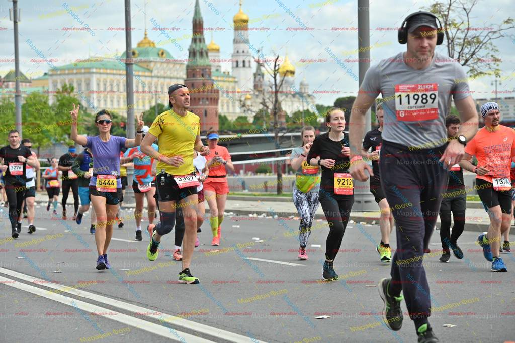 Московский полумарафон фото по номеру